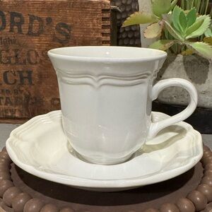Mikasa French Countryside 1Cup And 1Saucer  (6 Sets Of C&S Available) tea coffee